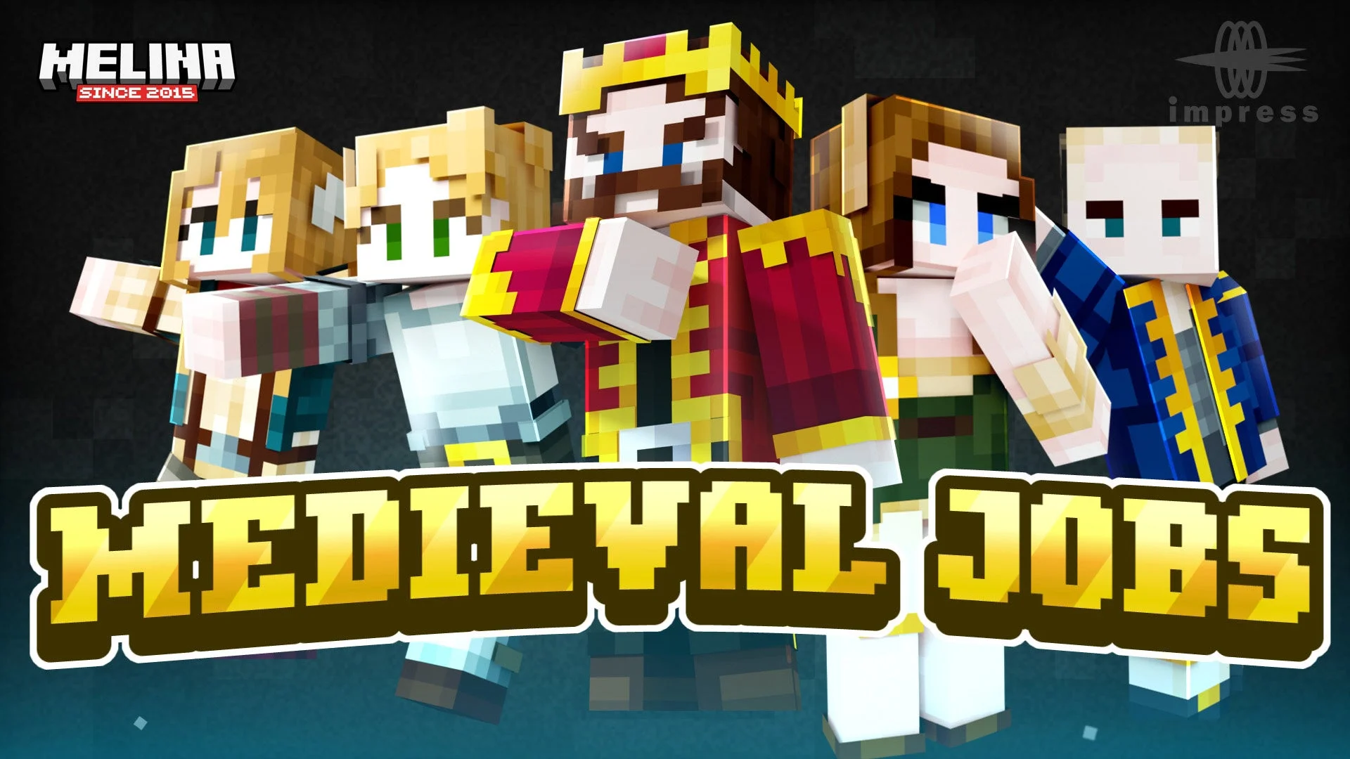 古代から中世ヨーロッパの職業41種を収録！　Minecraftスキンパック『中世の仕事人達』が登場
