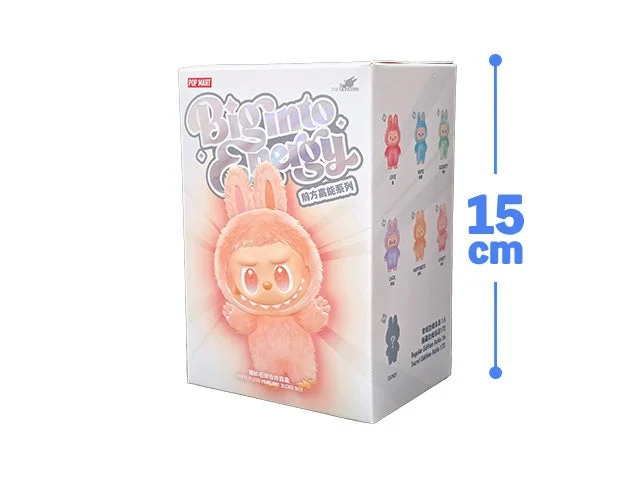 『LABUBU』THE MONSTERS Big into Energyシリーズのぬいぐるみペンダントボックス（高さ15cm）