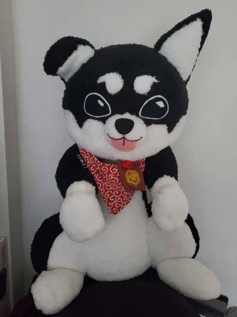 『モノノケの国』に登場する仔犬ムサシのぬいぐるみ。