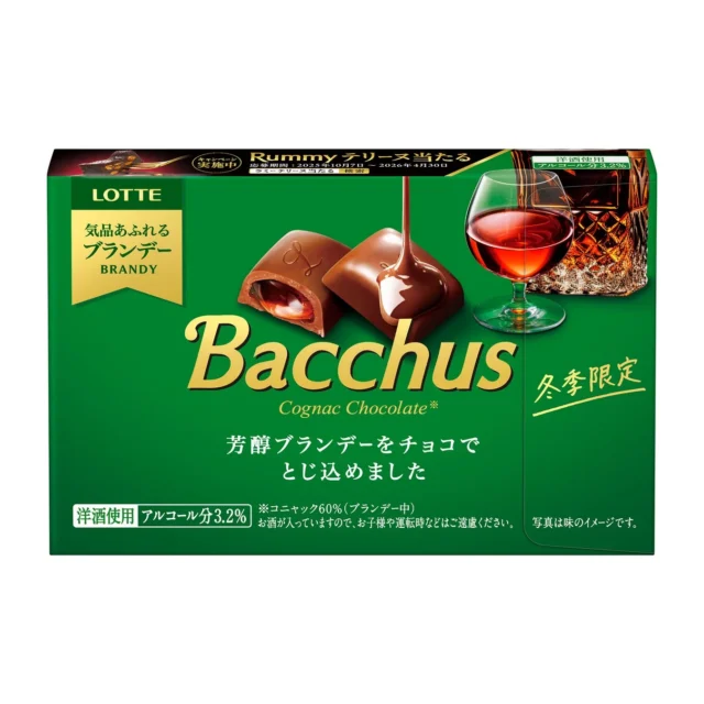 ロッテ「バッカス」のパッケージ写真