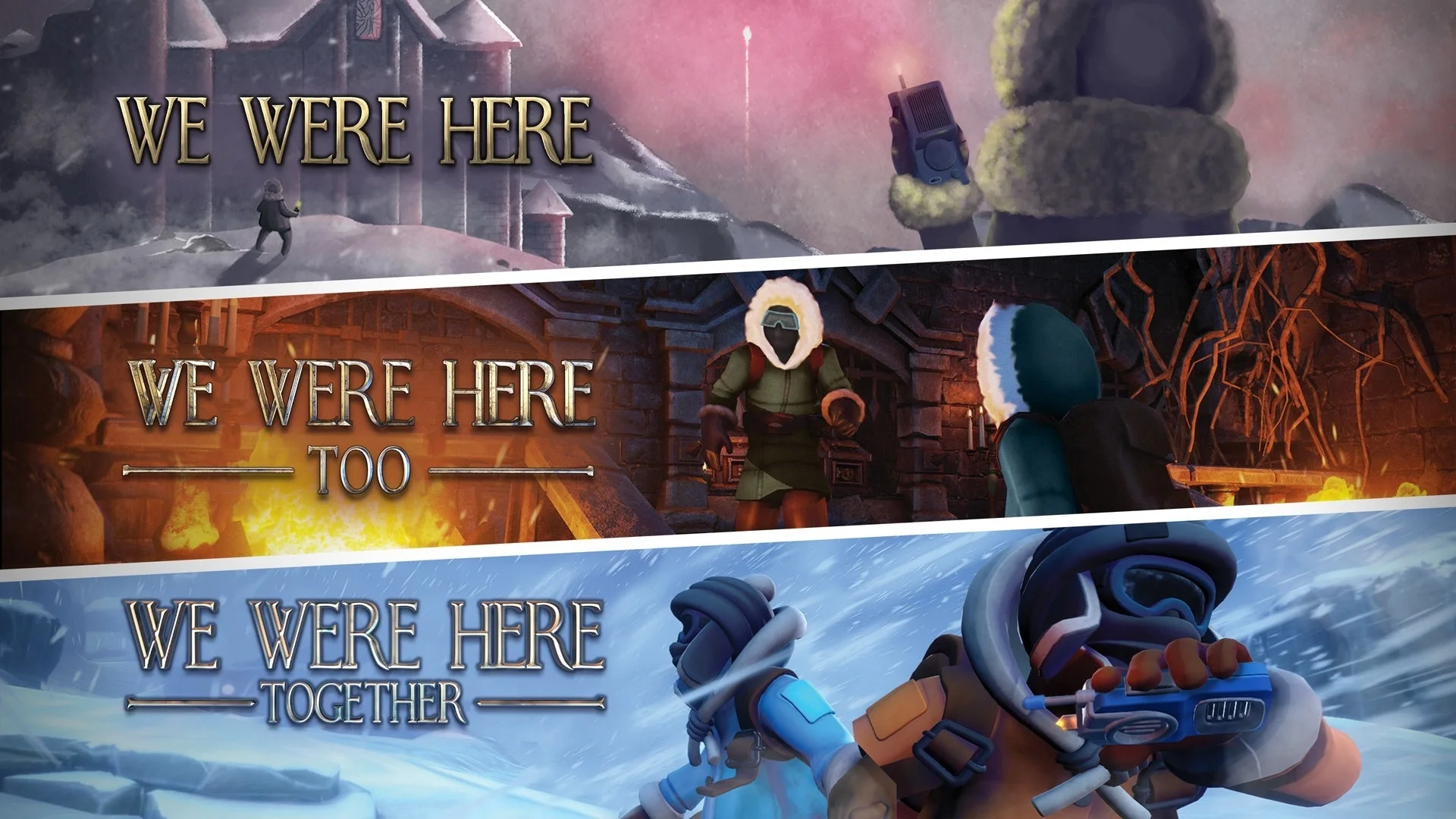 受賞歴のある協力型パズル『We Were Here』シリーズがNintendo Switch™で配信開始