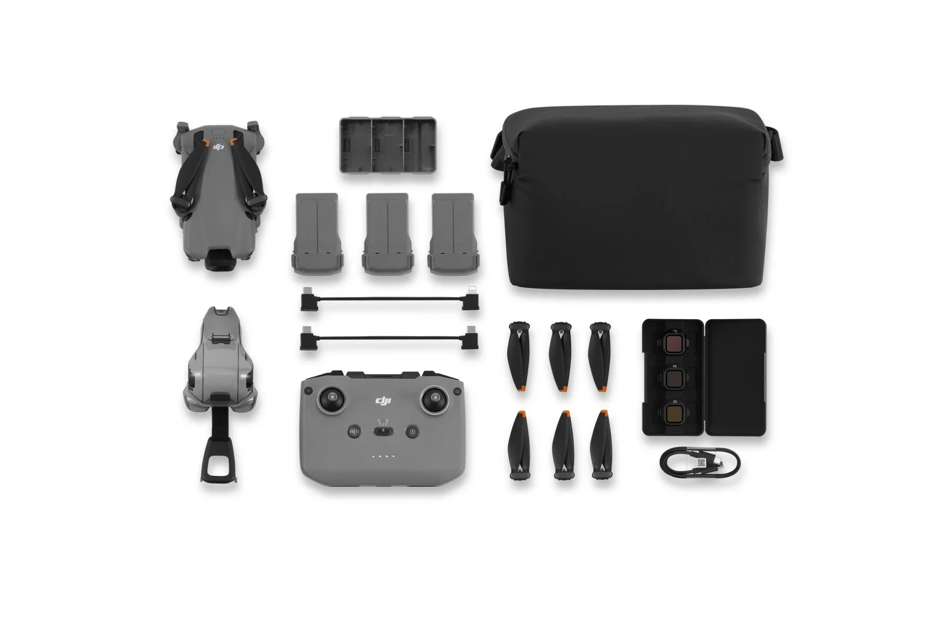 DJI Mini 5 Pro Fly Moreコンボ(DJI RC-N3付属)のセット内容