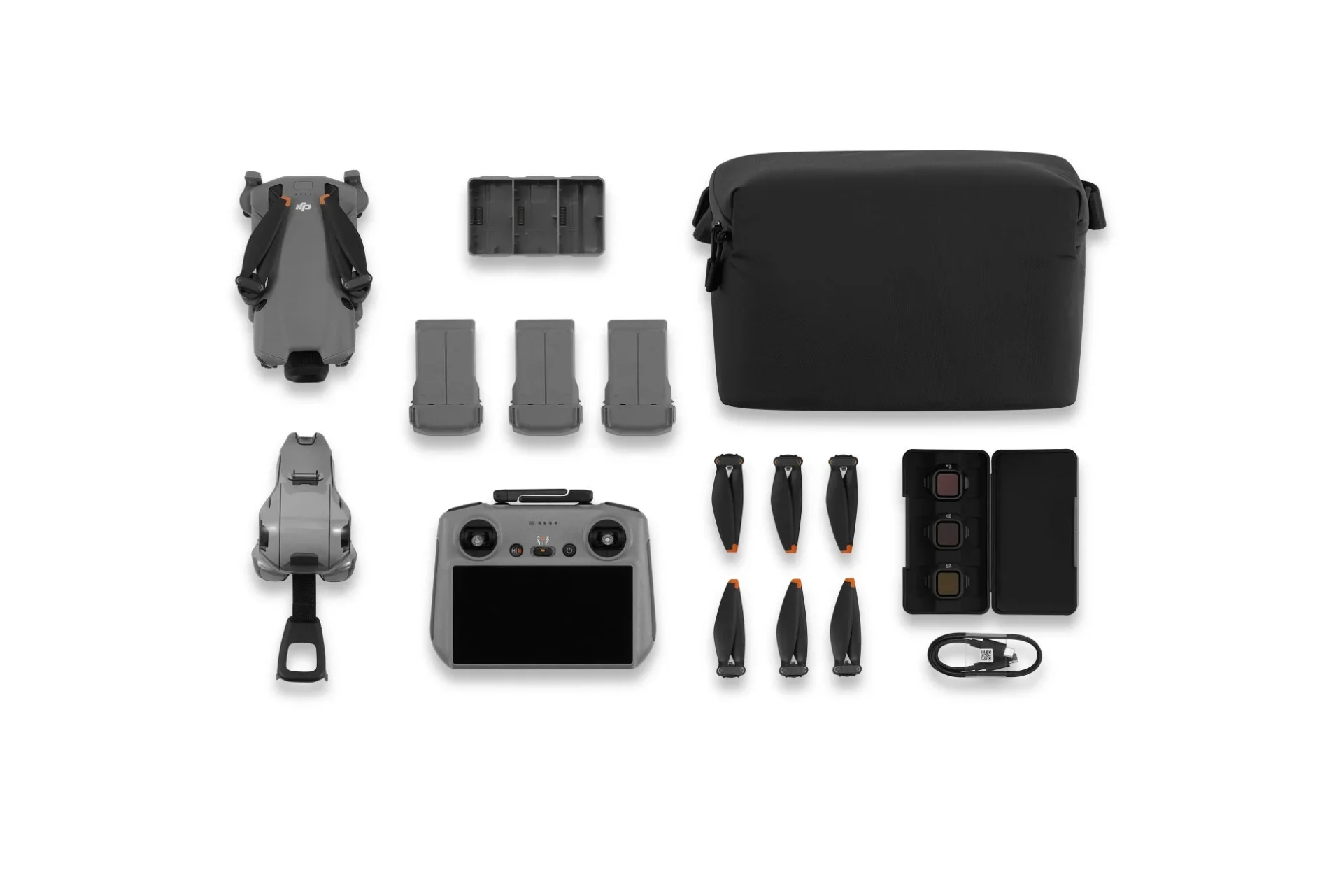DJI Mini 5 Pro Fly Moreコンボ(DJI RC 2付属)のセット内容