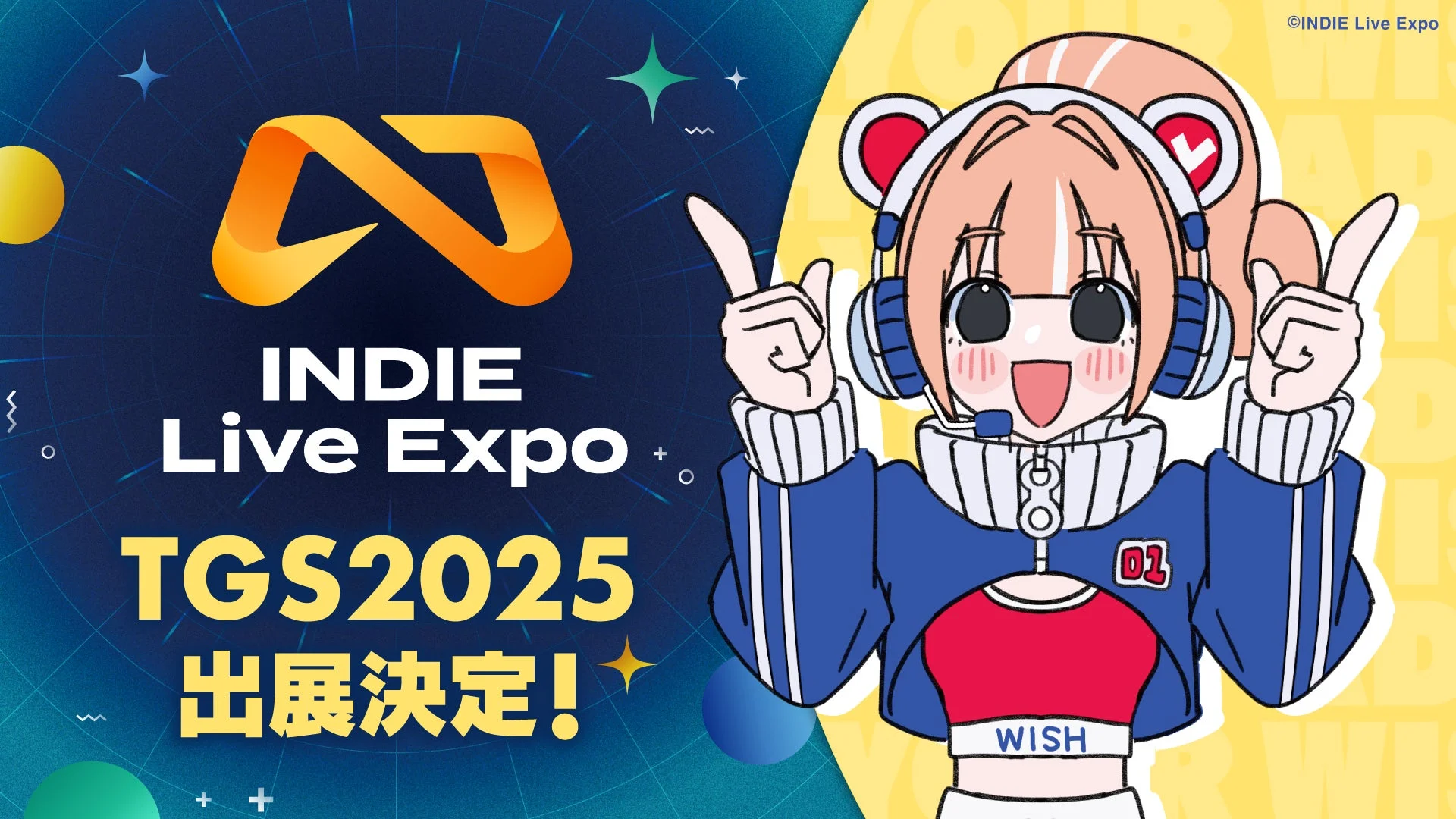 「INDIE Live Expo」東京ゲームショウ2025に出展決定！　ウィッシュリストアド美ちゃんがインディーゲームを応援