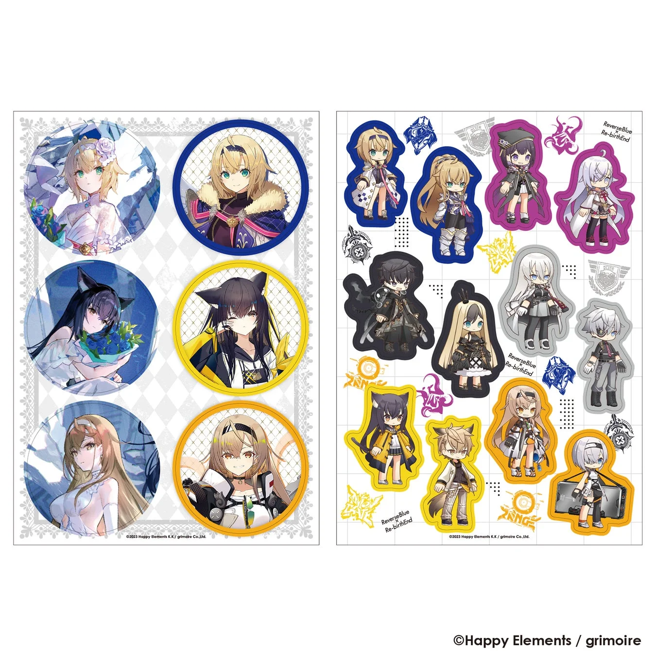 1周年記念POP UP SHOP限定ステッカーシート2枚セット