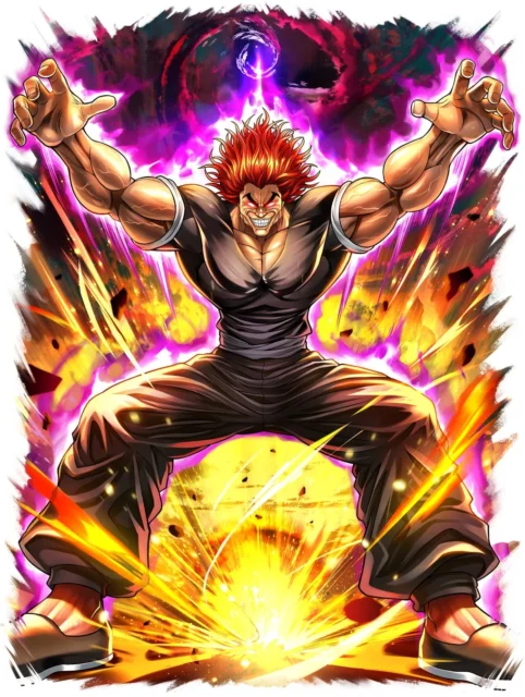 コラボ報酬キャラクター「範馬勇次郎」のイラスト