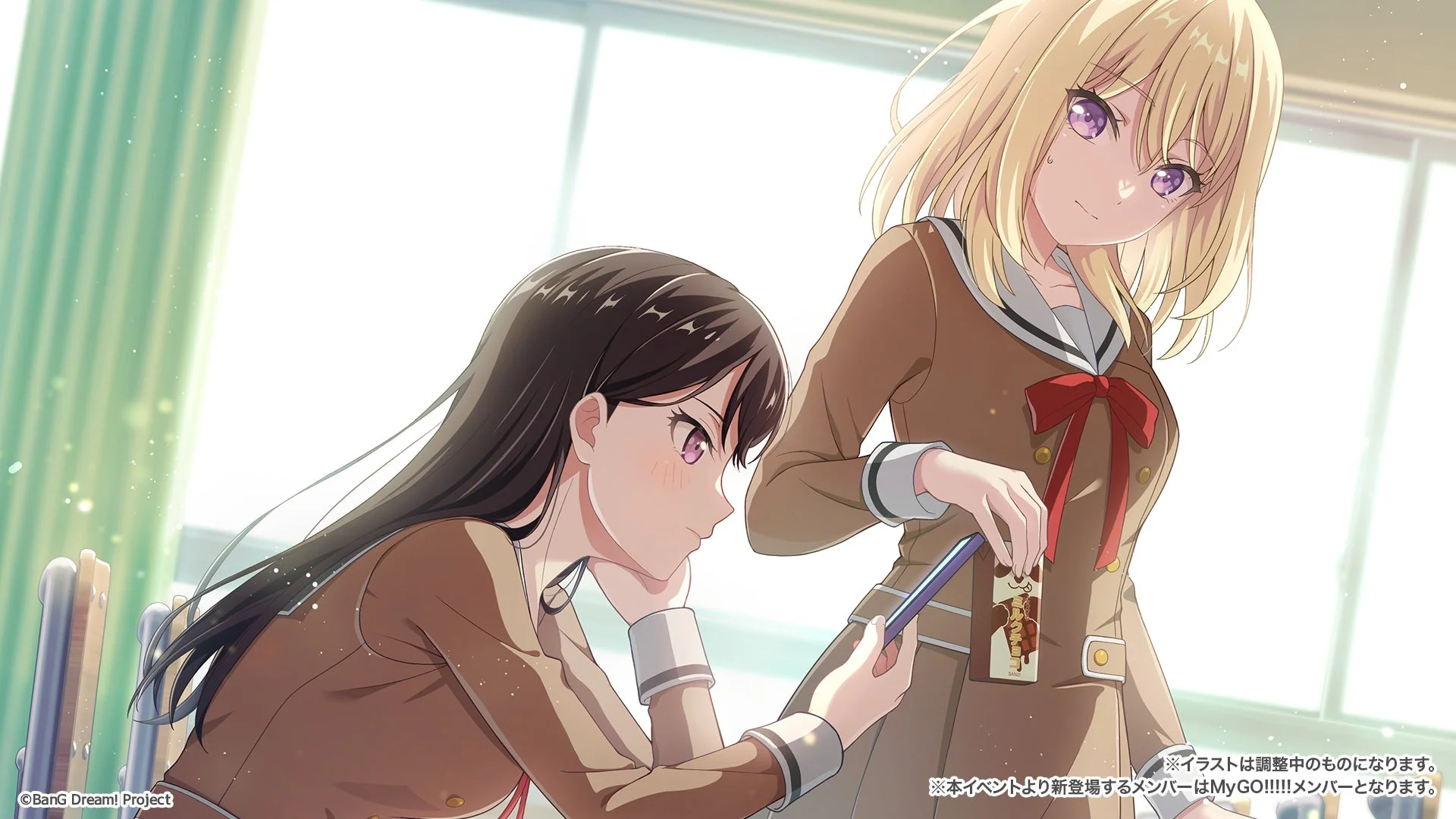 イベント報酬★3椎名立希の特訓前イラスト