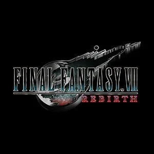 『FINAL FANTASY VII REBIRTH』のタイトルロゴ。