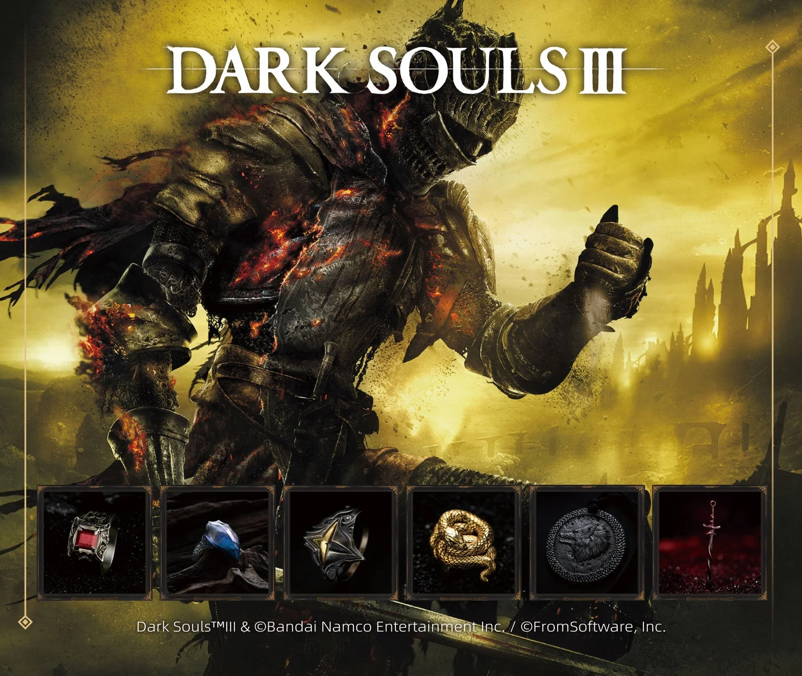 STARFORGEDの『DARK SOULS III』コラボアクセサリー