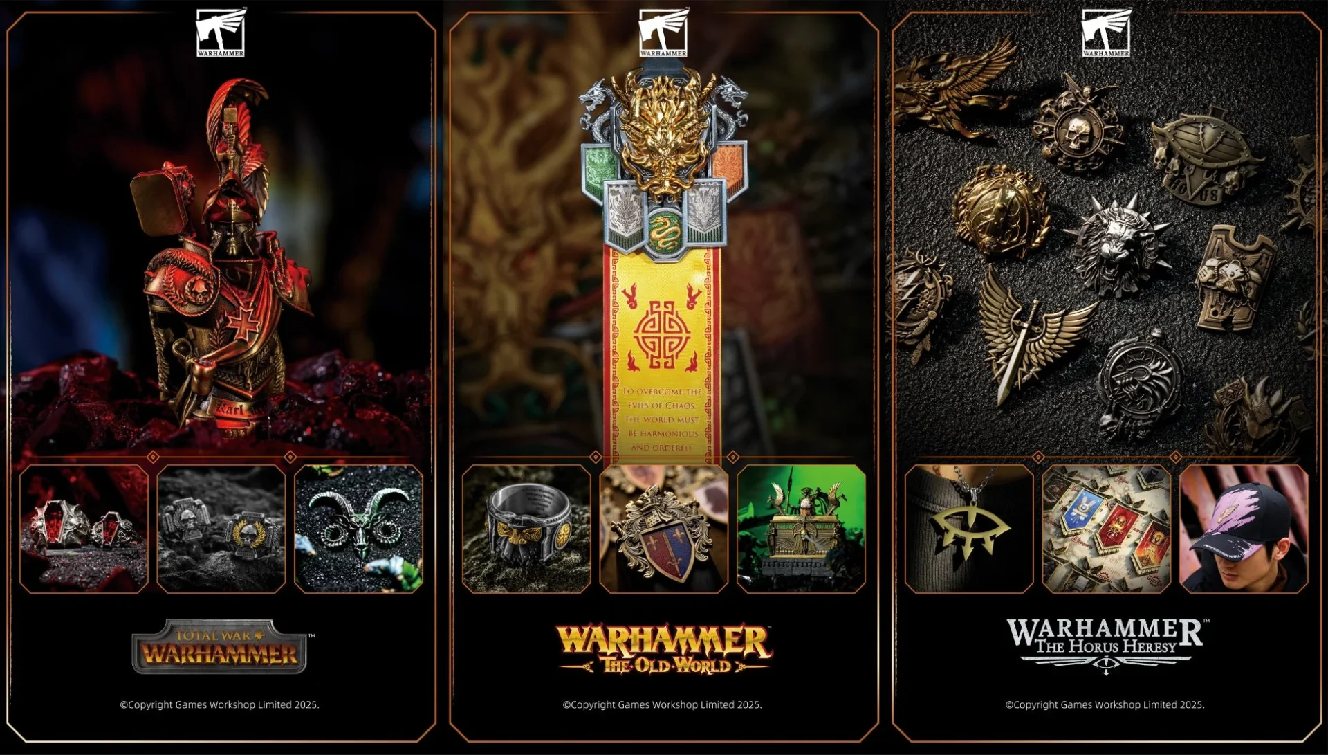 STARFORGEDの『ウォーハンマー』シリーズコラボアクセサリー