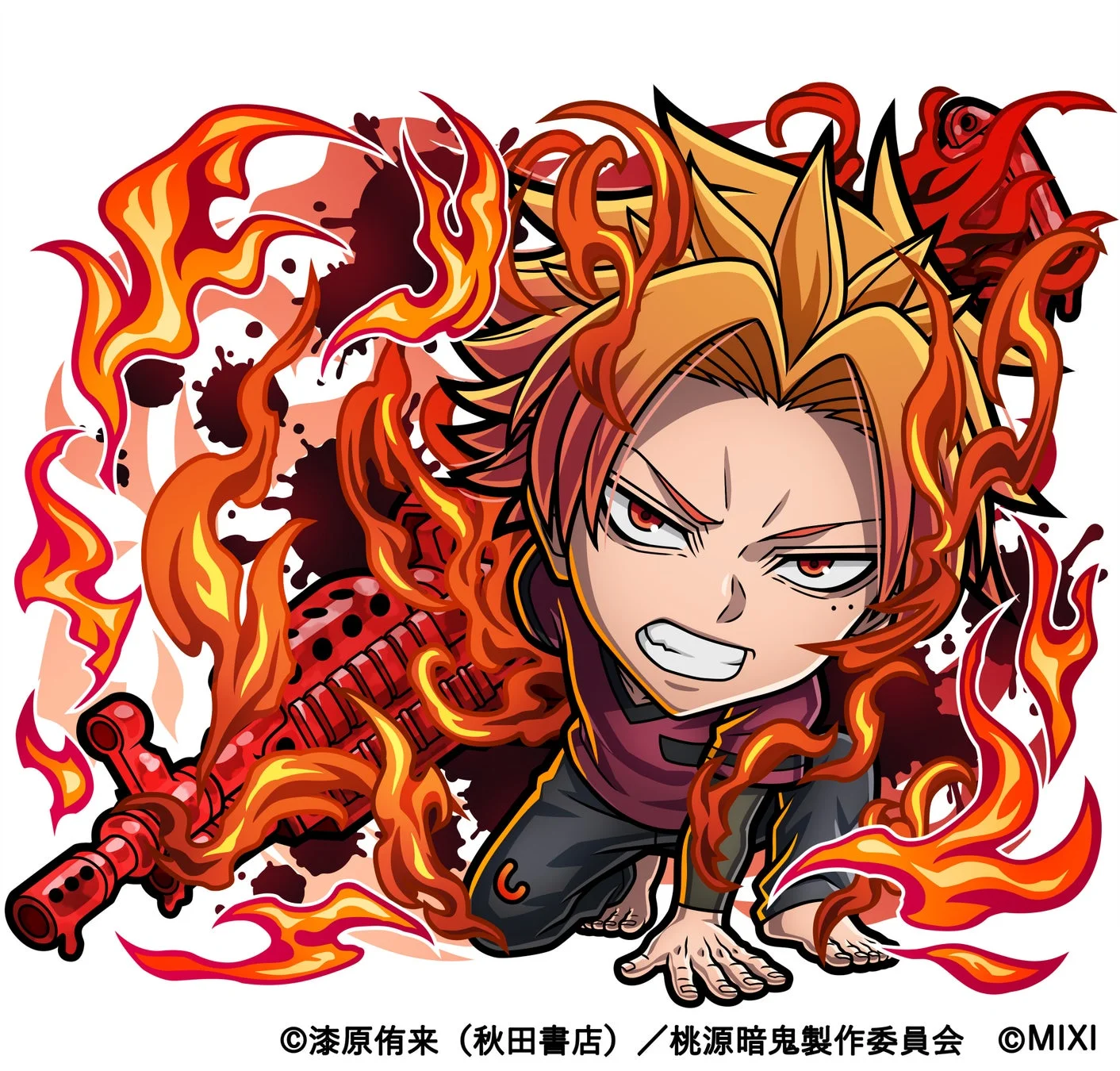 コトダマンコラボに登場する火属性★6一ノ瀬四季のキャラクター画像