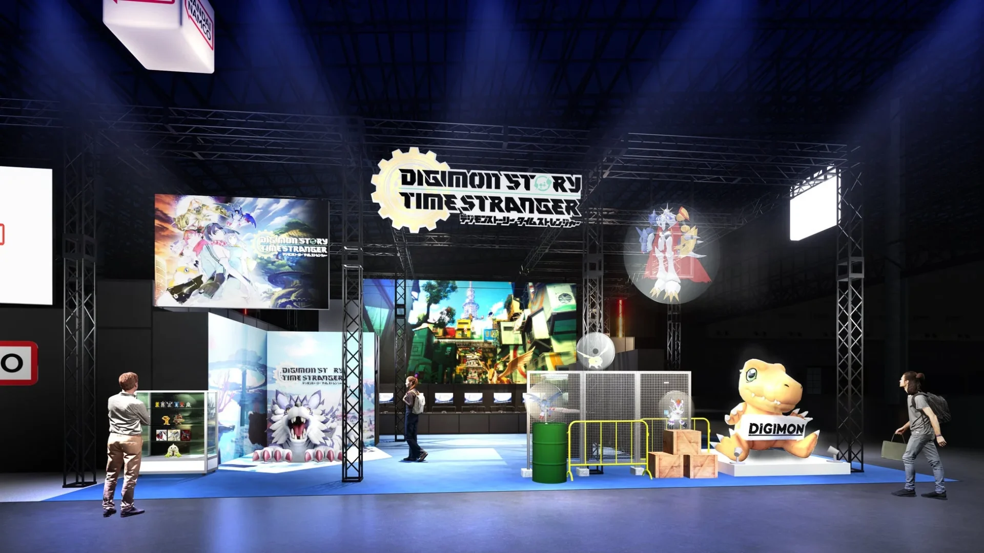 東京ゲームショウ2025の『デジモンストーリー タイムストレンジャー』ブースイメージ