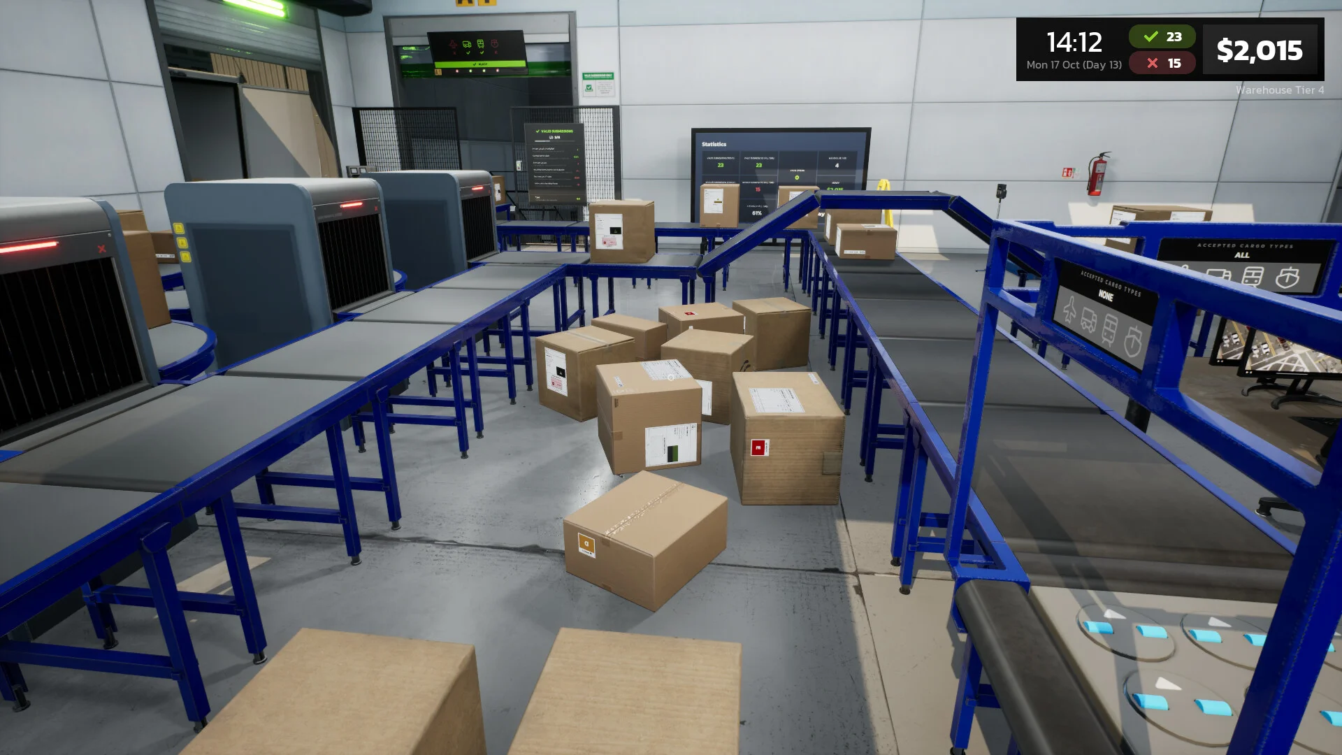 物流倉庫シム『Parcel Simulator』20％オフセール中。荷物検査から自動化まで、あなただけの物流帝国を築こう