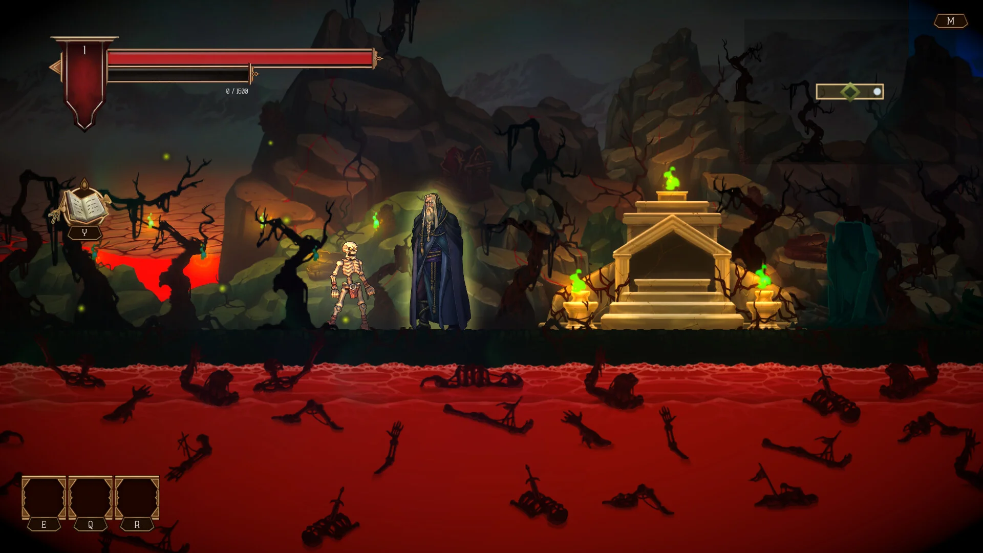 骸骨戦士の異形冒険『Soulbind: Tales Of The Underworld』発売中。モンスターの体を装備し自分だけの怪物を創造するダークファンタジー