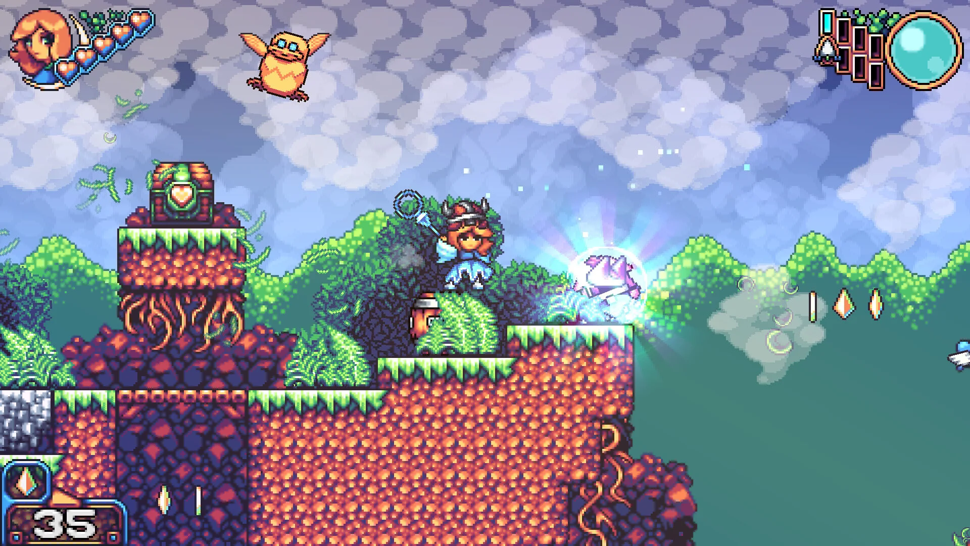 ピクセルアート魔法冒険ゲーム『Candylands Journey』がSteamでリリース。魔法大学のクリスタルを取り戻すファンタジーアドベンチャー