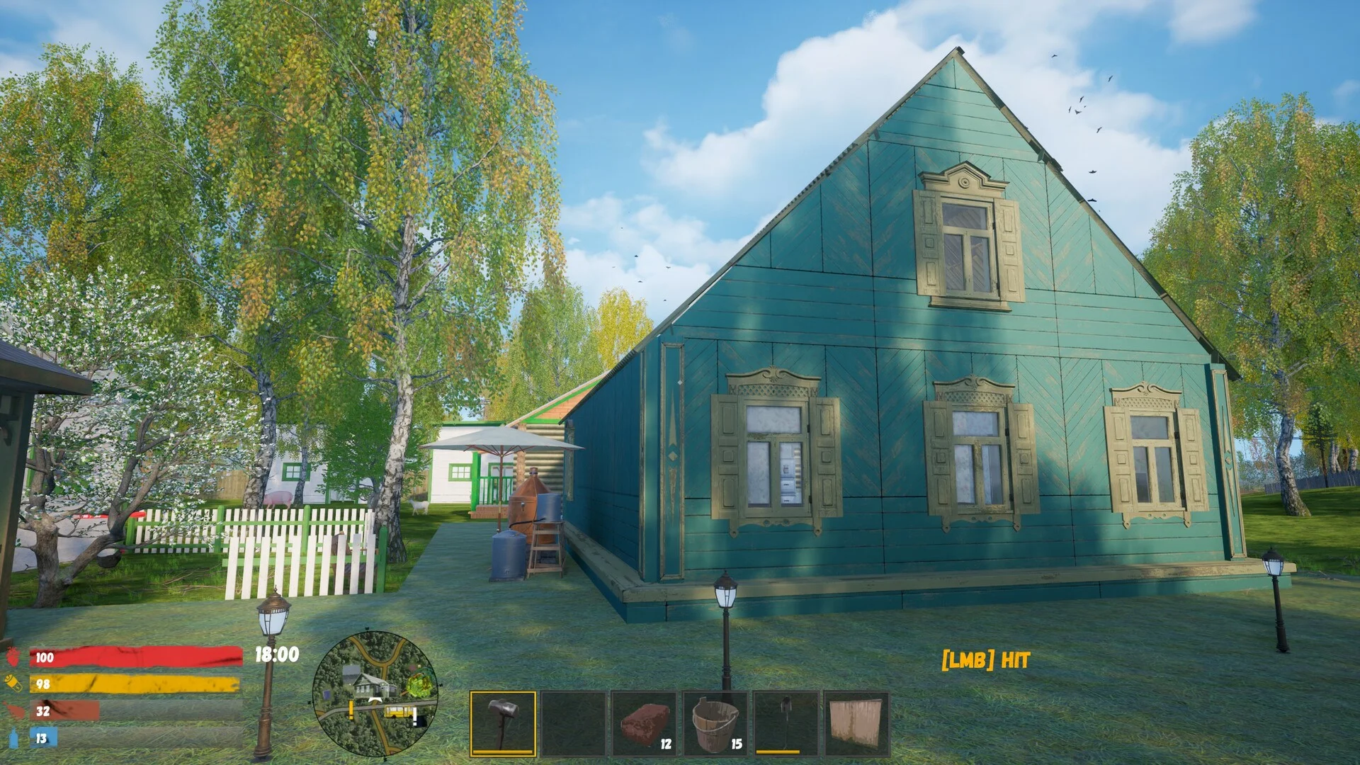 ロシア村落生活シミュレーター『Russian Village Simulator 2』。畑仕事から恋愛まで、本格的な村暮らしを体験