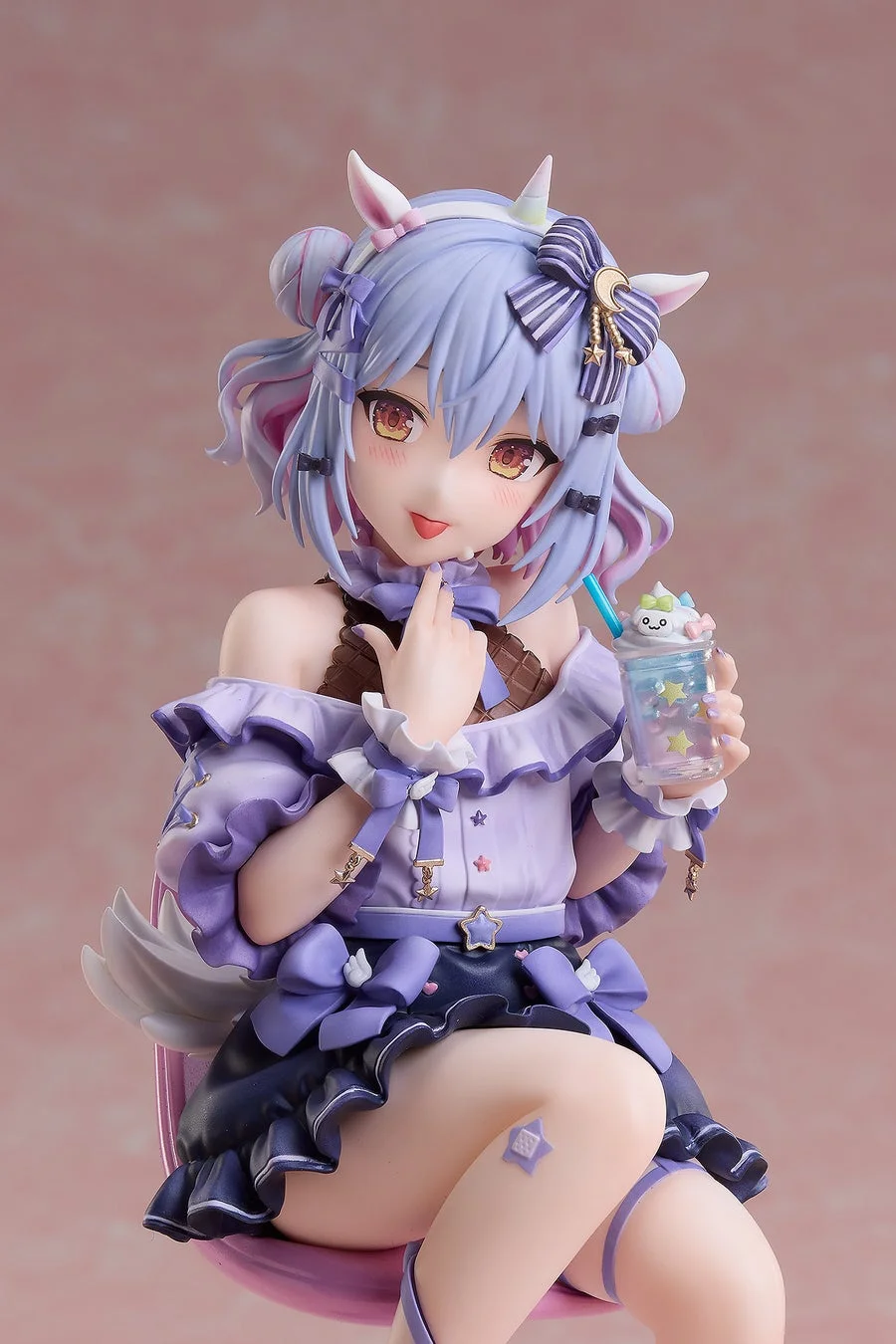 犬山たまき ユニコーン衣装 地雷風ver. 1/7スケールフィギュアのバストアップ。正面。