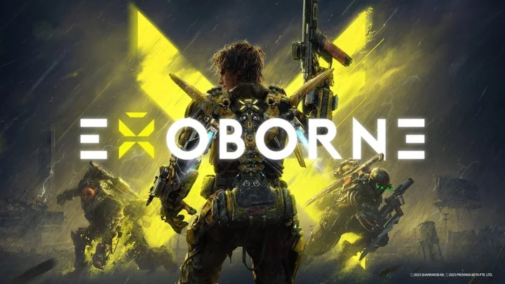 EXOBORNEのEXORIGSを装着した兵士たち