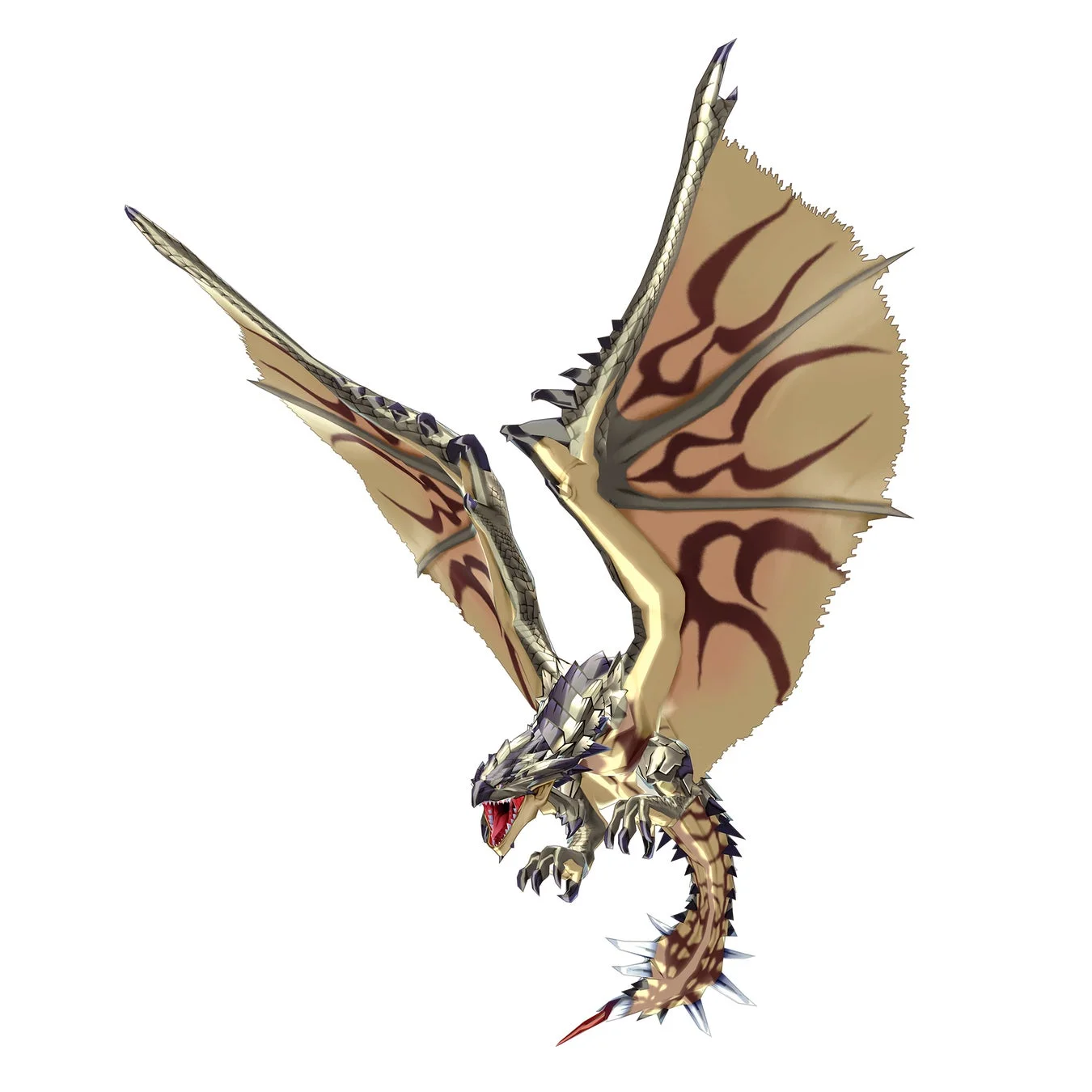 イベントに初登場するモンスター「リオレウス希少種」の全身画像
