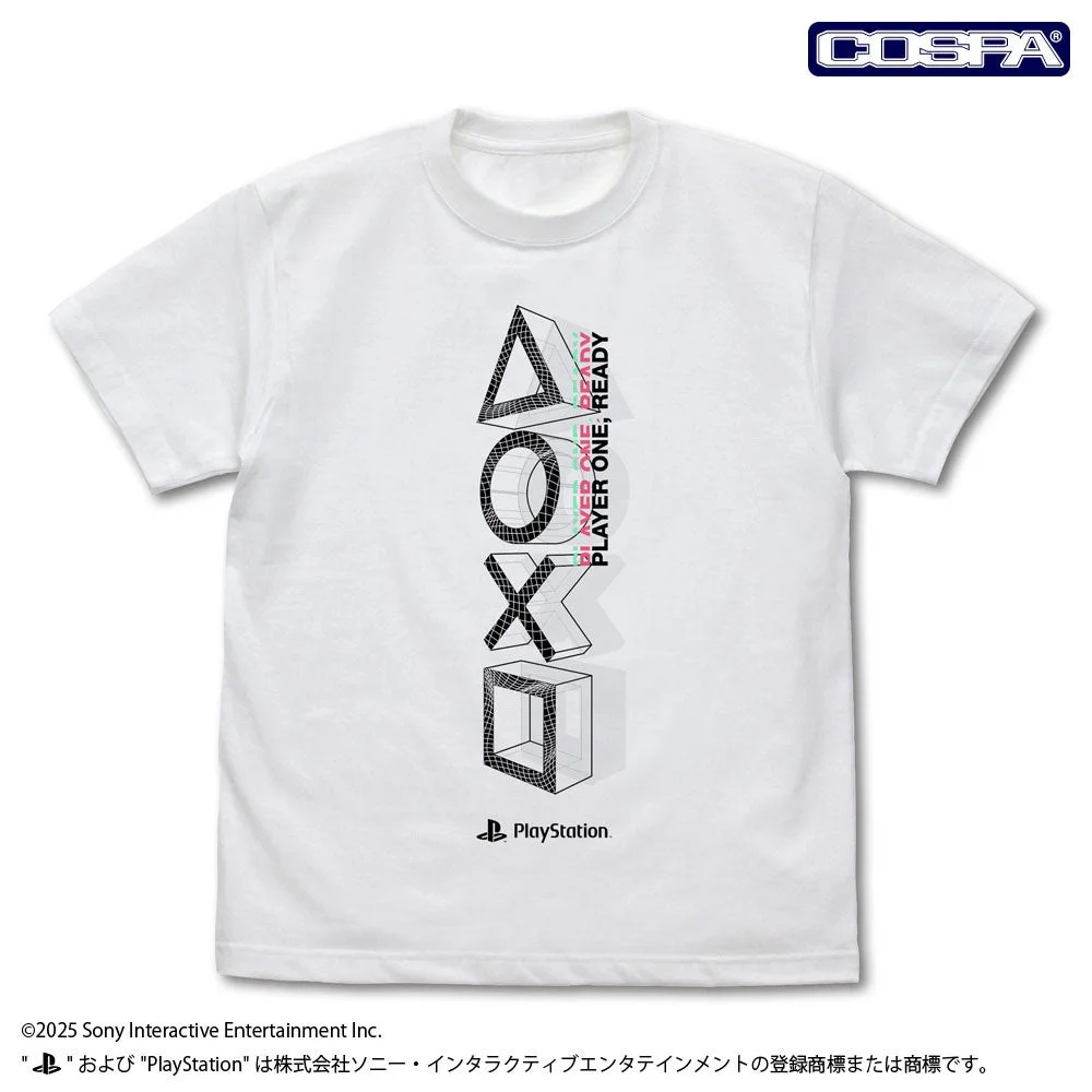 プレイステーションShapes Logo Meta Mesh柄Tシャツ
