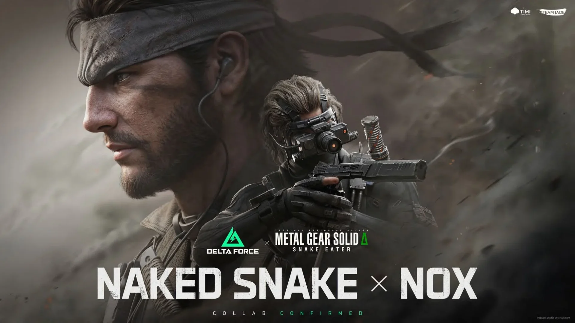 Delta Forceと『METAL GEAR SOLID Δ: SNAKE EATER』のコラボビジュアル