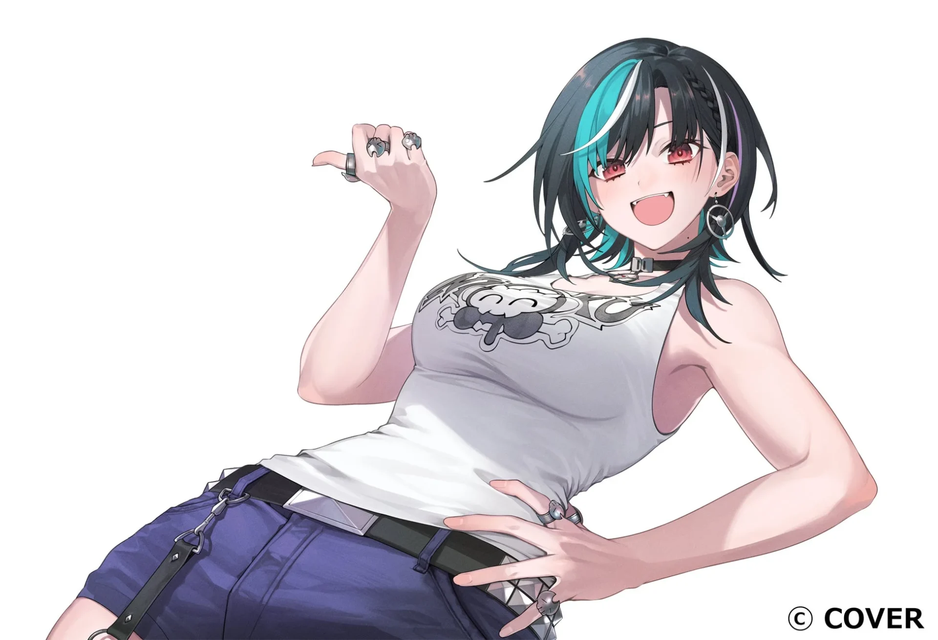 輪堂千速さんの別ポーズイラスト