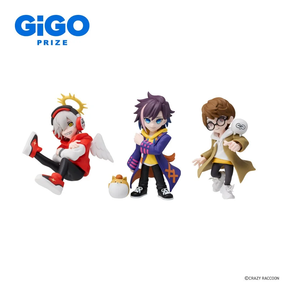 GiGO限定プライズのフィギュア-STREAMER-Vol.1（全3種）
