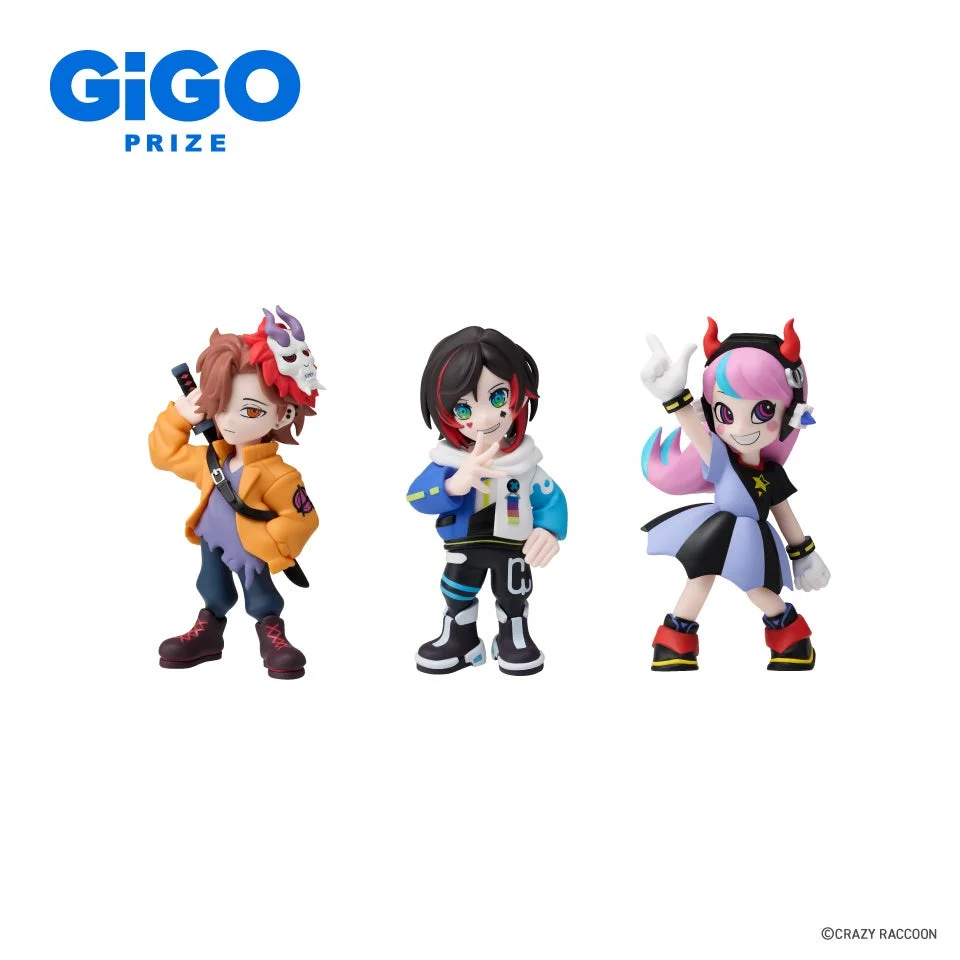 GiGO限定プライズのフィギュア-STREAMER-Vol.2（全3種）
