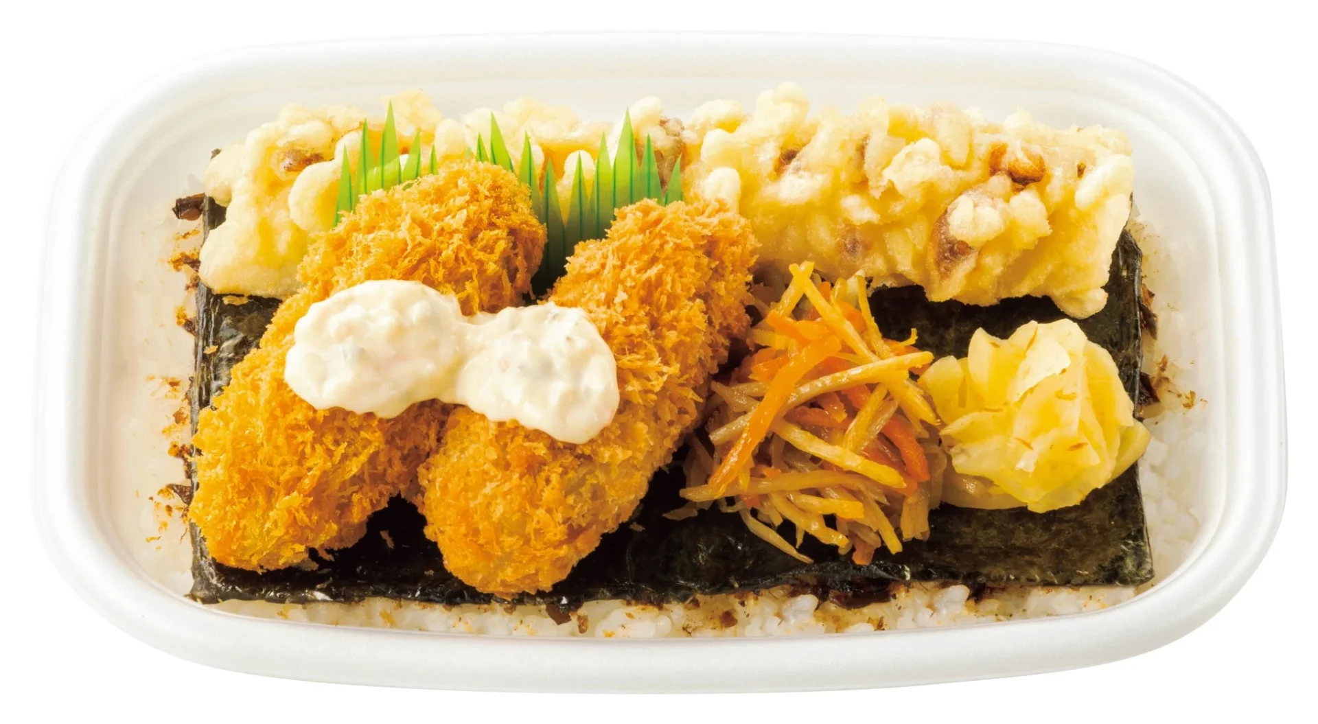 ほっともっと カキフライのりタル弁当