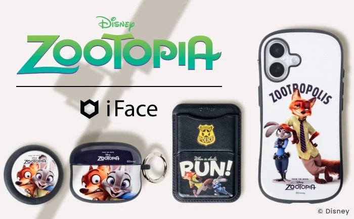 『ズートピア』のジュディ&ニックがiFaceに登場！　モバイルアクセサリー4種類を9月25日発売