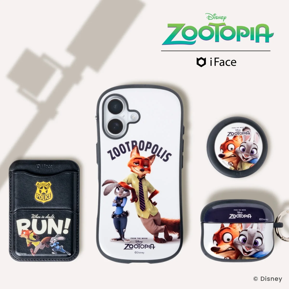 ジュディ&ニックデザインのiFaceモバイルアクセサリー
