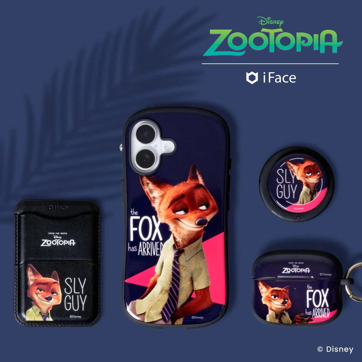 ニック・ワイルドデザインのiFaceモバイルアクセサリー