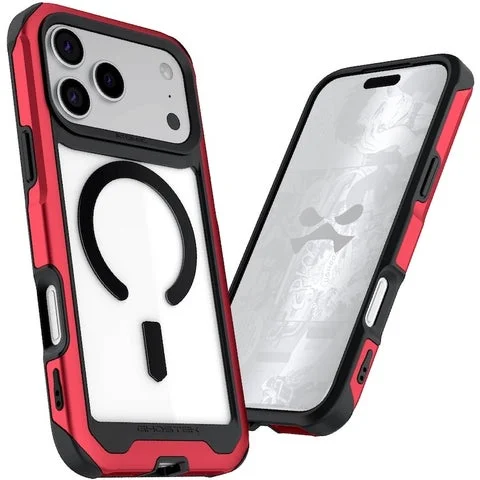iPhone 17 Proケース「アトミックスリム」レッド