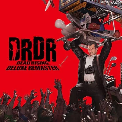 DEAD RISING DELUXE REMASTERの主人公がゾンビを倒すキービジュアル