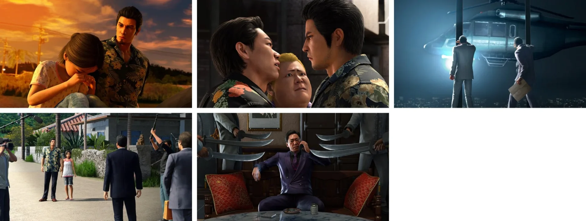 『龍が如く 極３』の物語を彩る複数のドラマシーン