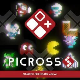 ピクロスS NAMCO LEGENDARY editionのロゴとキャラクター