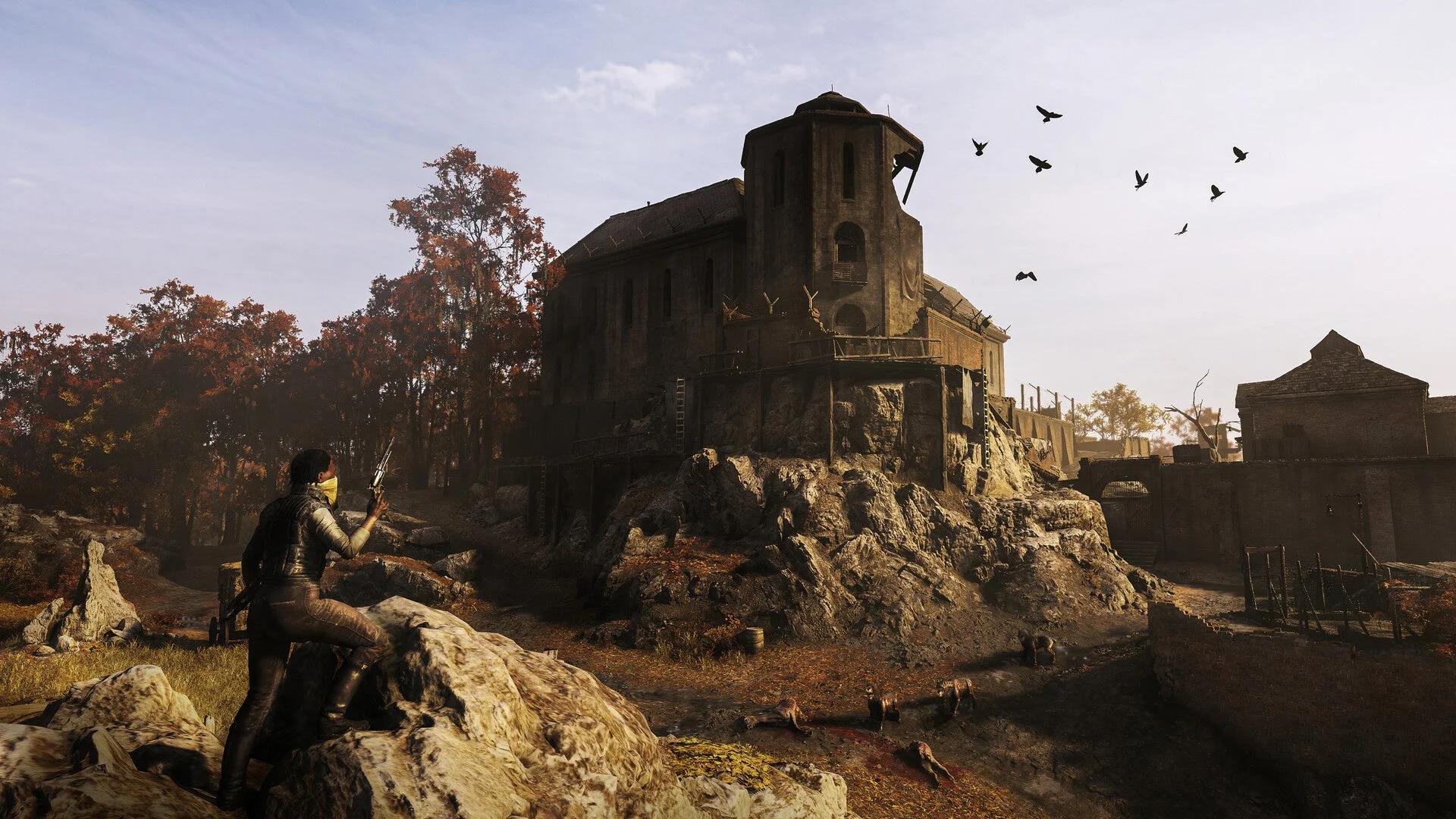 『Hunt: Showdown 1896』のゲーム内マップ風景