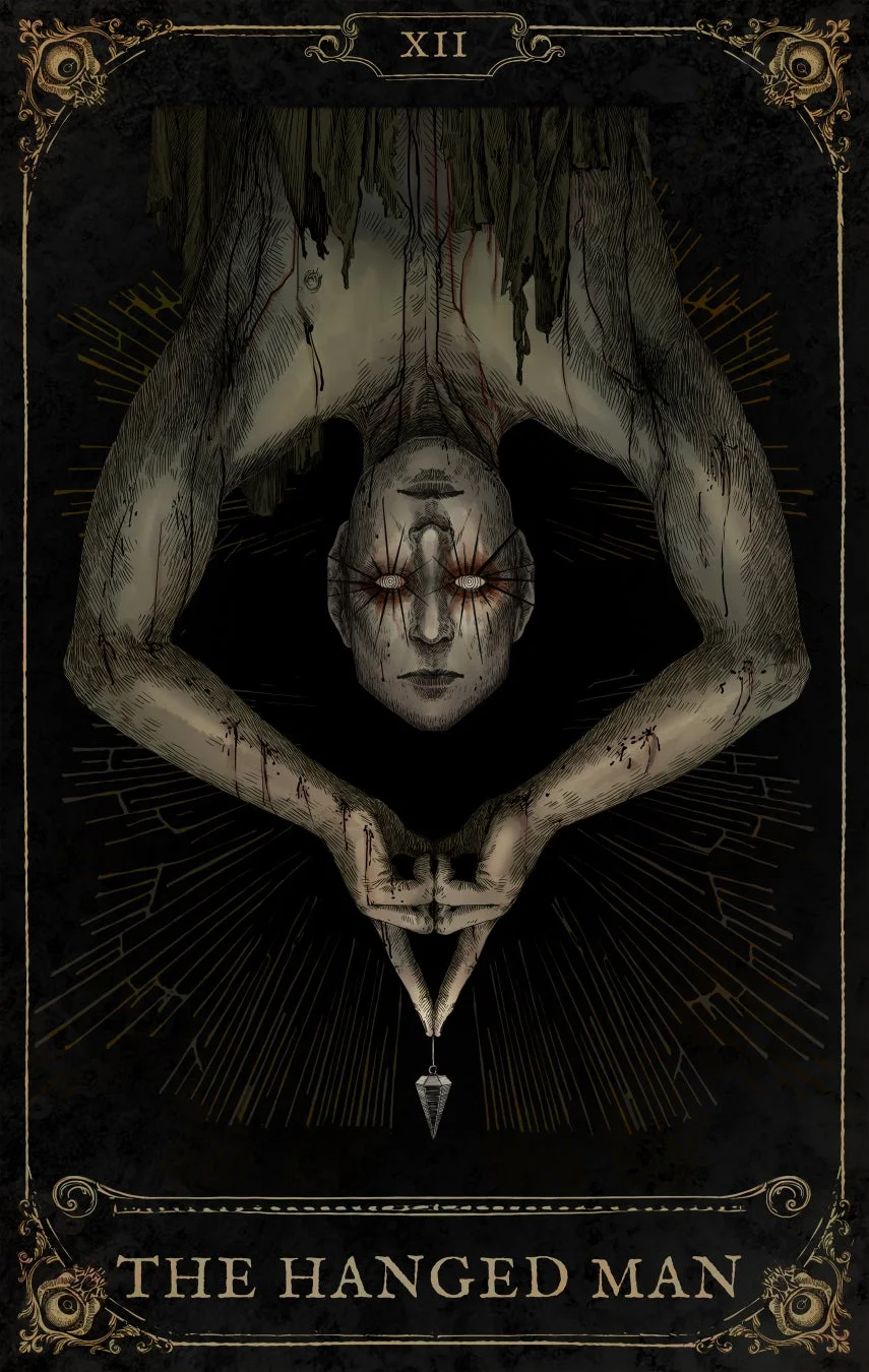 タロットカード「THE HANGED MAN」