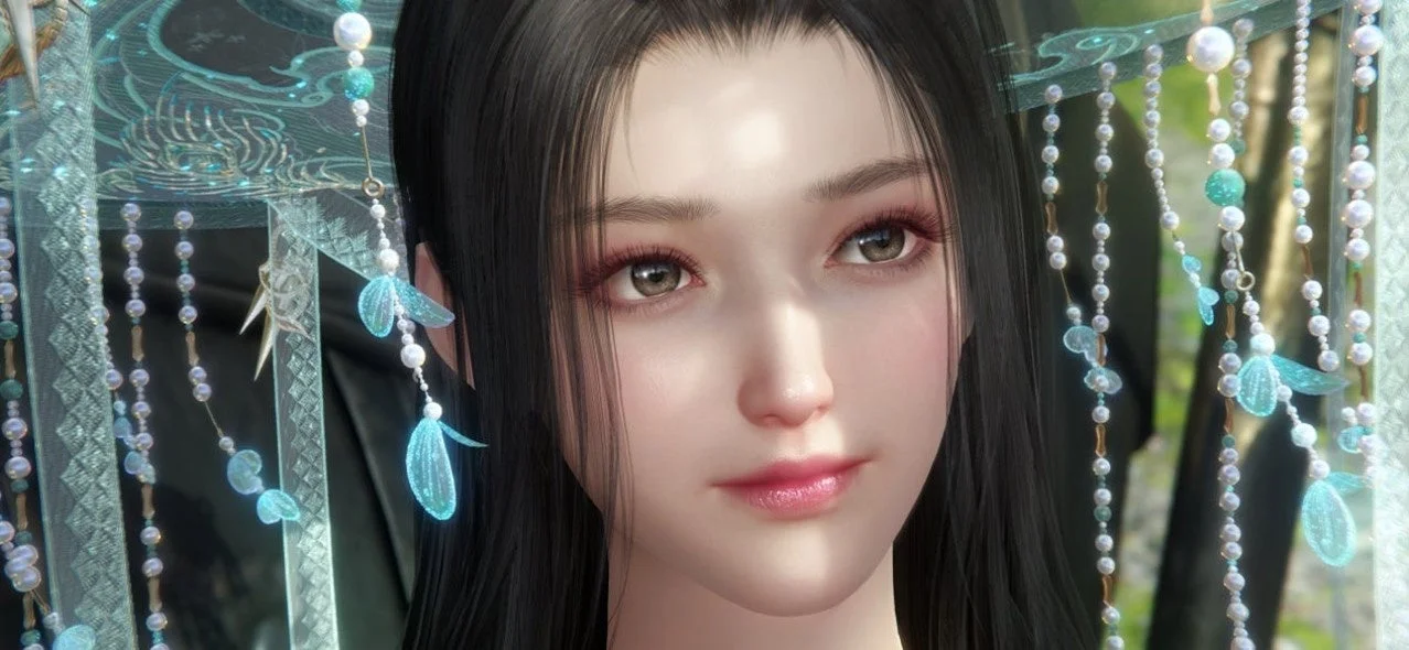次世代オンラインオープンワールドRPG『逆水寒』の美麗なキャラクター