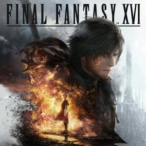 『FINAL FANTASY XVI』のパッケージイラスト。