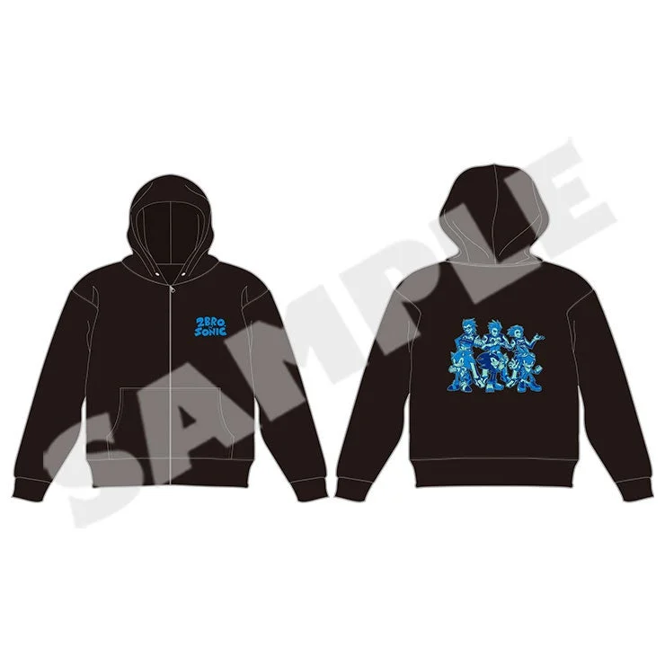 2BRO.×SONICコラボ フロントジップパーカー