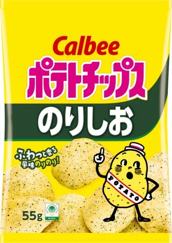 ポテトチップス のりしおの通常パッケージ