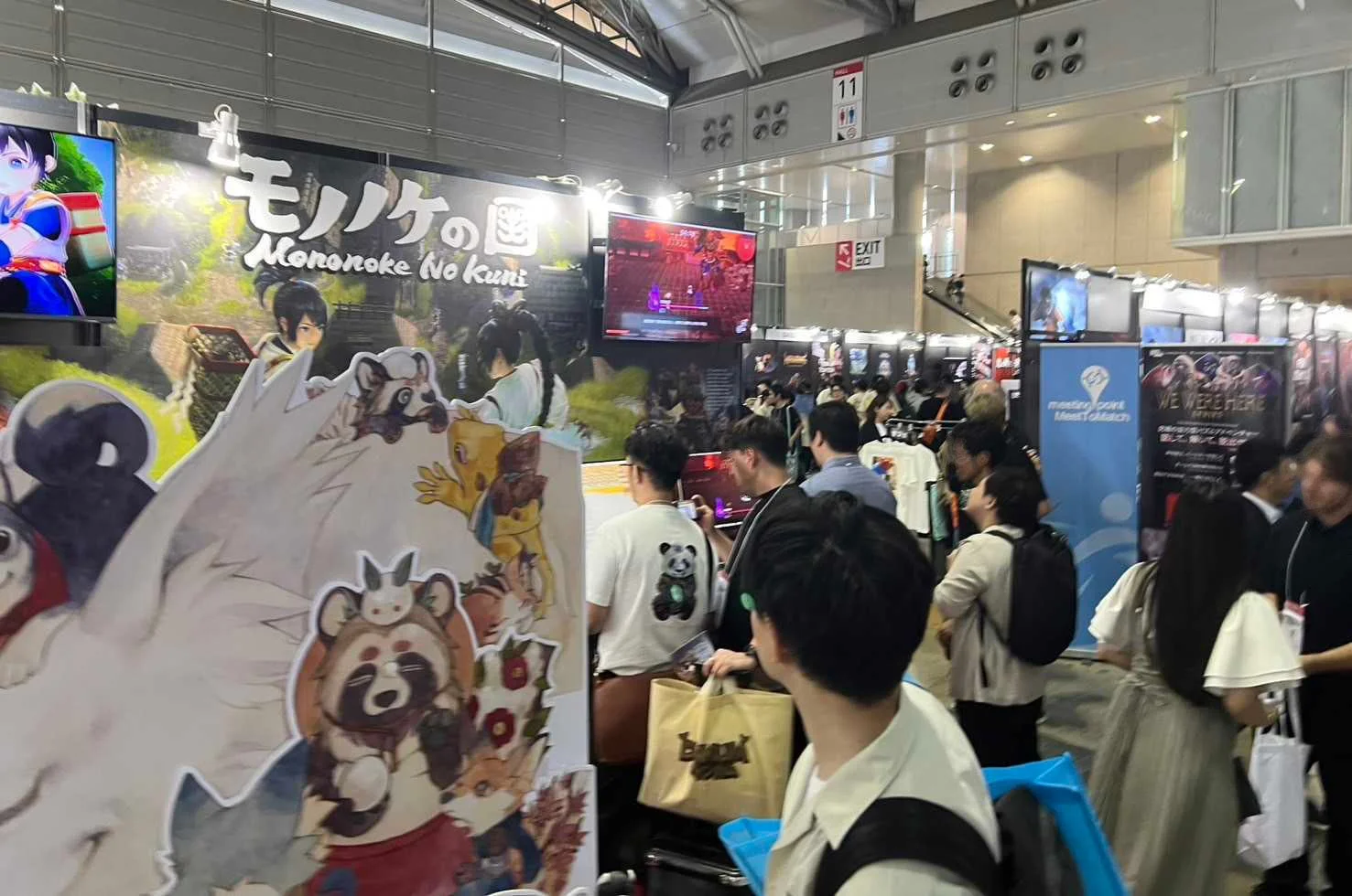 東京ゲームショウ2025のモノノケの国ブースの様子