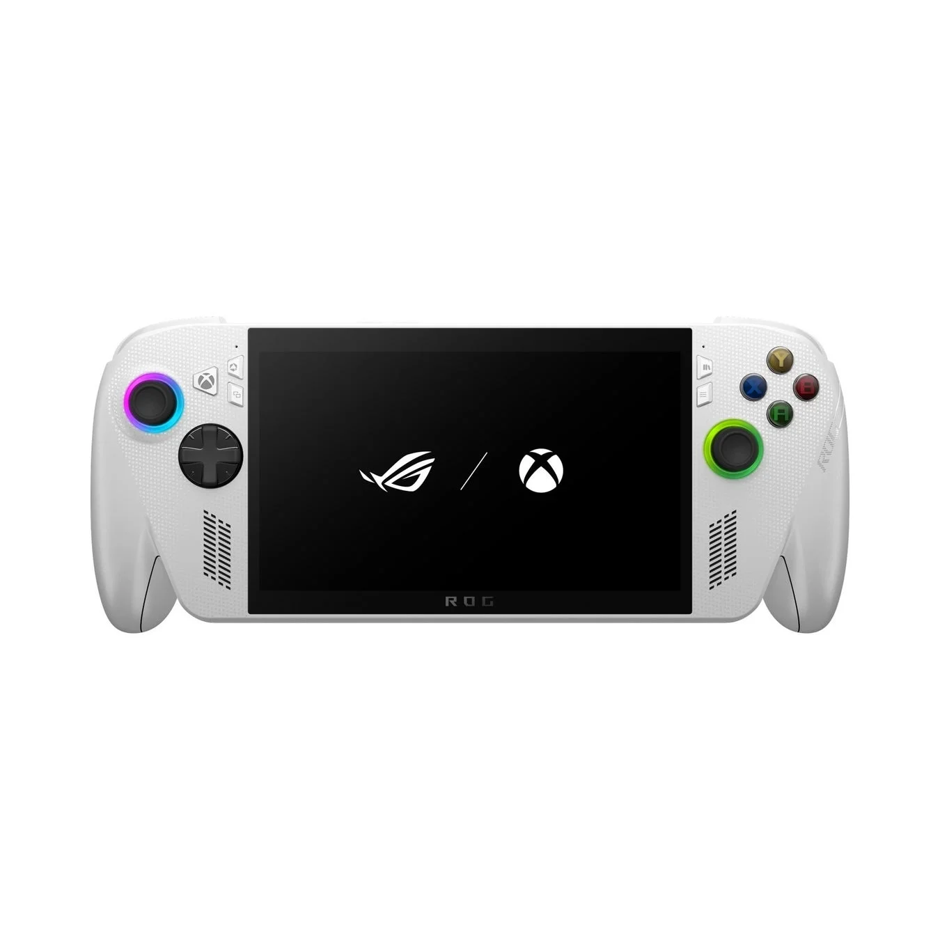 ROG Xbox Ally (ホワイト) の正面からの製品写真