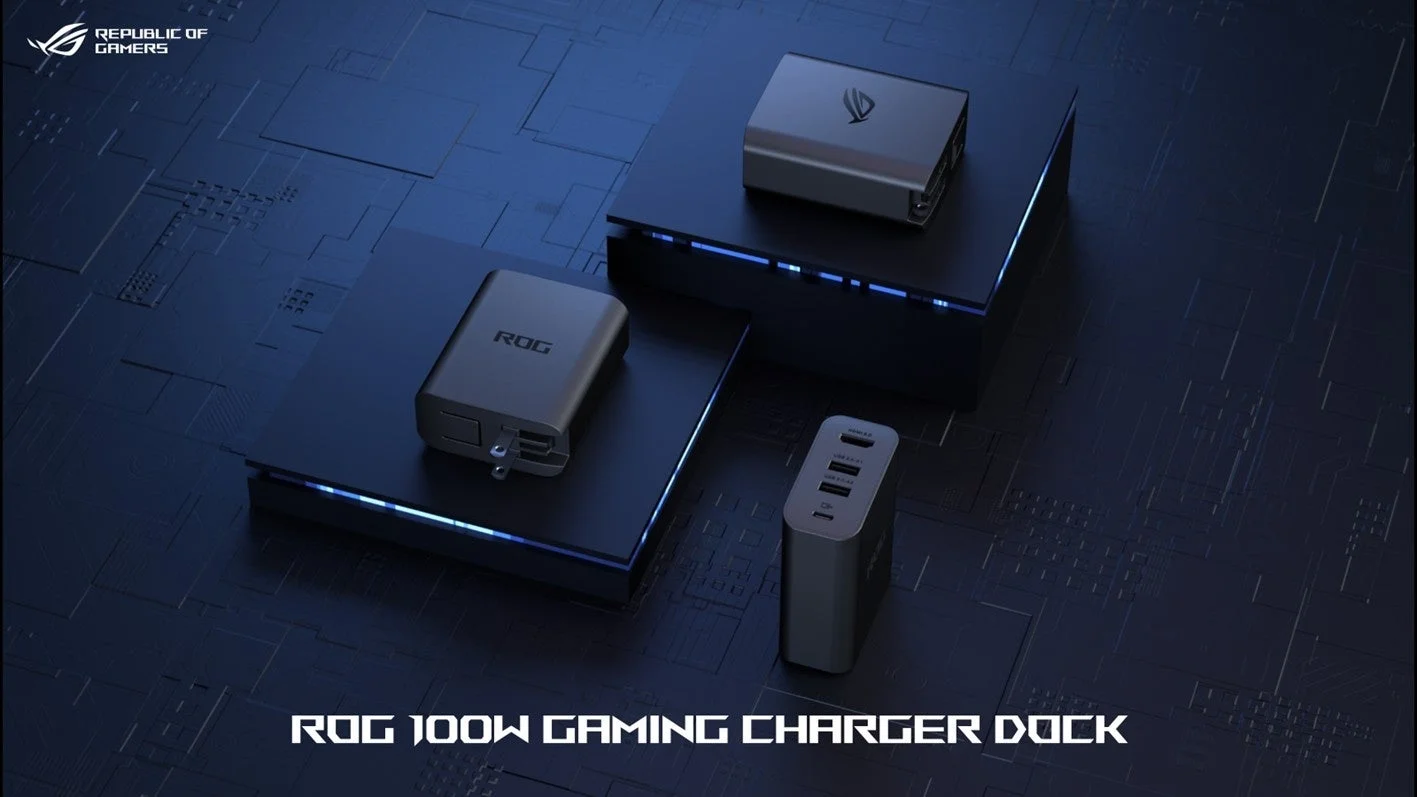 ROG 100W Gaming Charger Dockの製品写真
