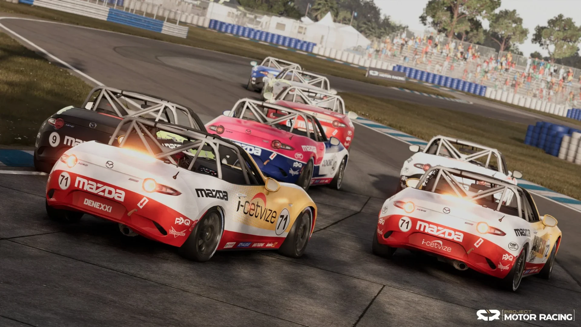『Project Motor Racing』マツダ車によるレースシーン