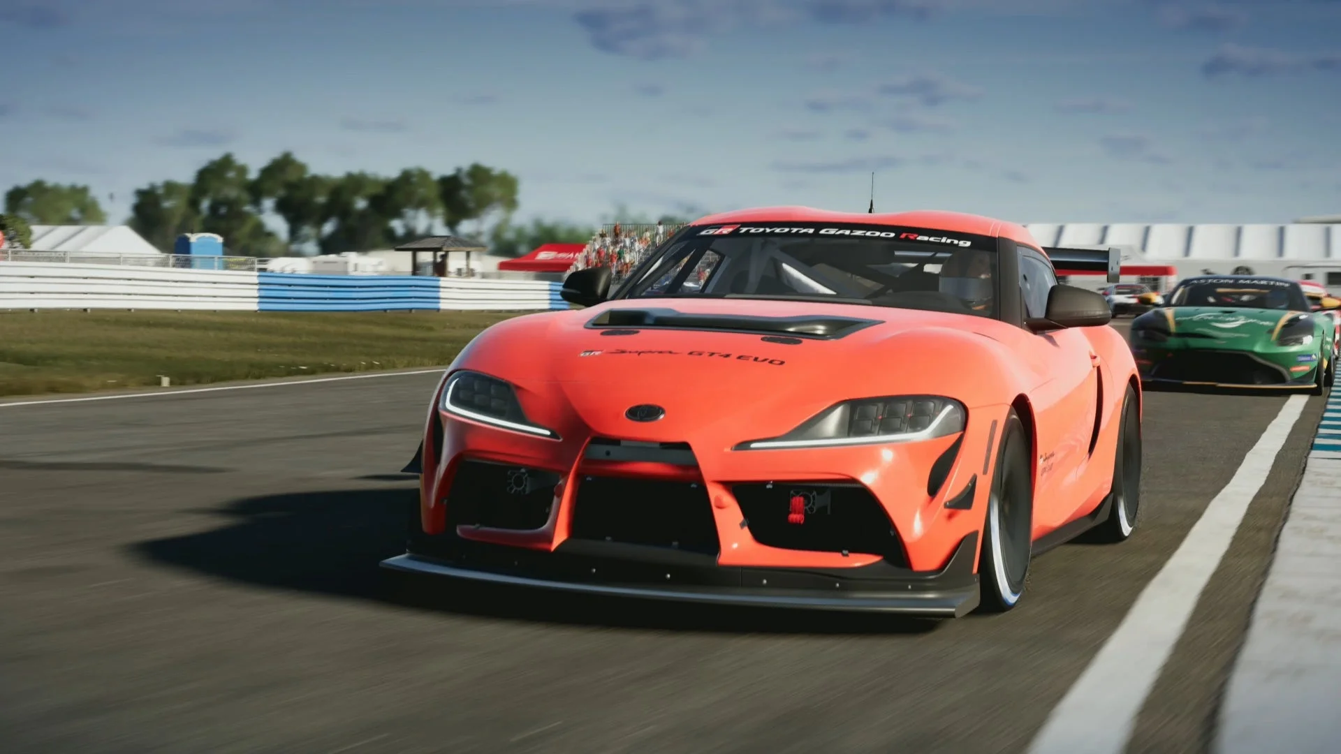 『Project Motor Racing』に登場するトヨタ GRスープラ