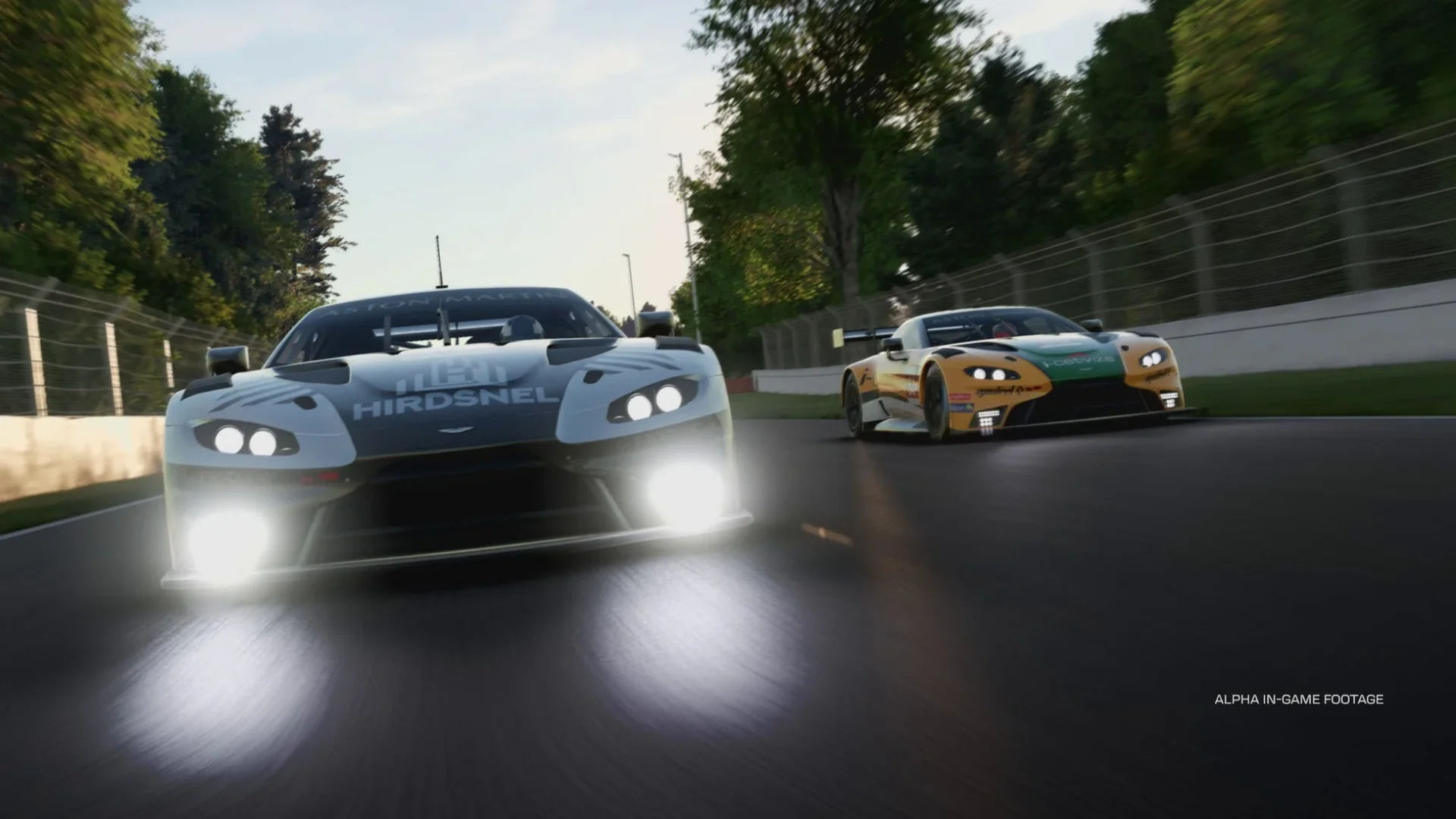 『Project Motor Racing』夜間レースの白熱した対戦風景
