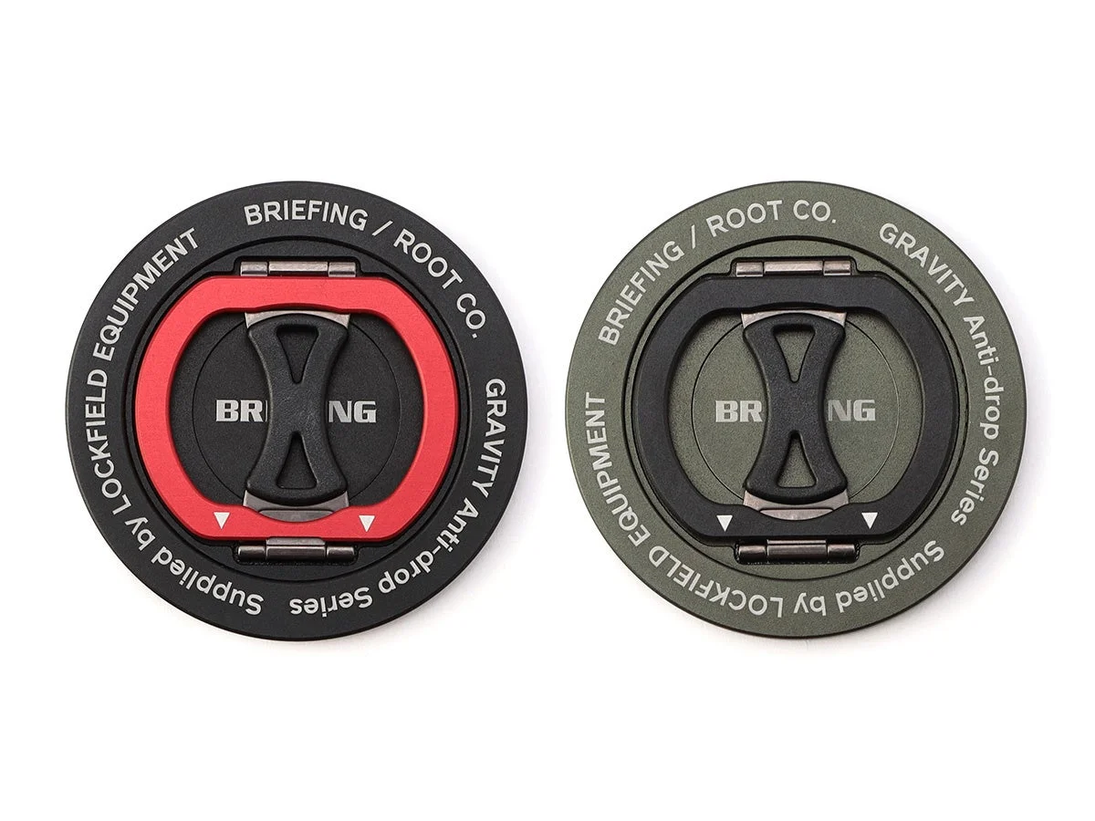 BRIEFING×ROOT CO.MagSafe対応リングスタンドの2色