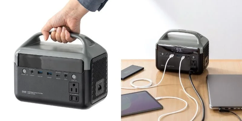 軽量コンパクトで300W出力！　サンワサプライ、普段使いができるポータブル電源を9月26日に発売